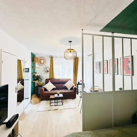 Studio T1- 2 Min Des Plages - Golf-Juan - Clim&Wifi Vallauris Exterior photo