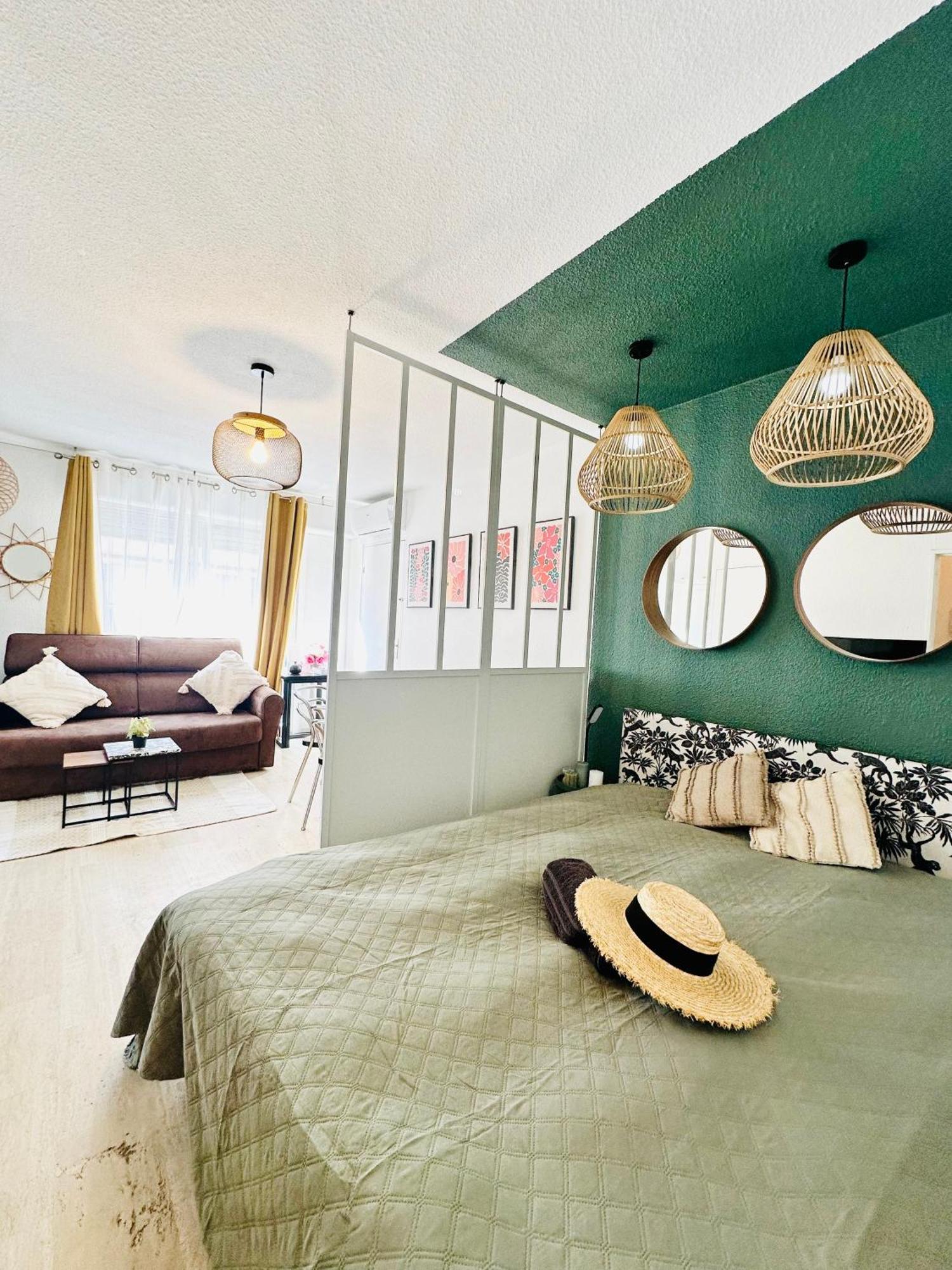 T1- 2 Min Des Plages - Golf-juan - Clim&wifi Appartamento