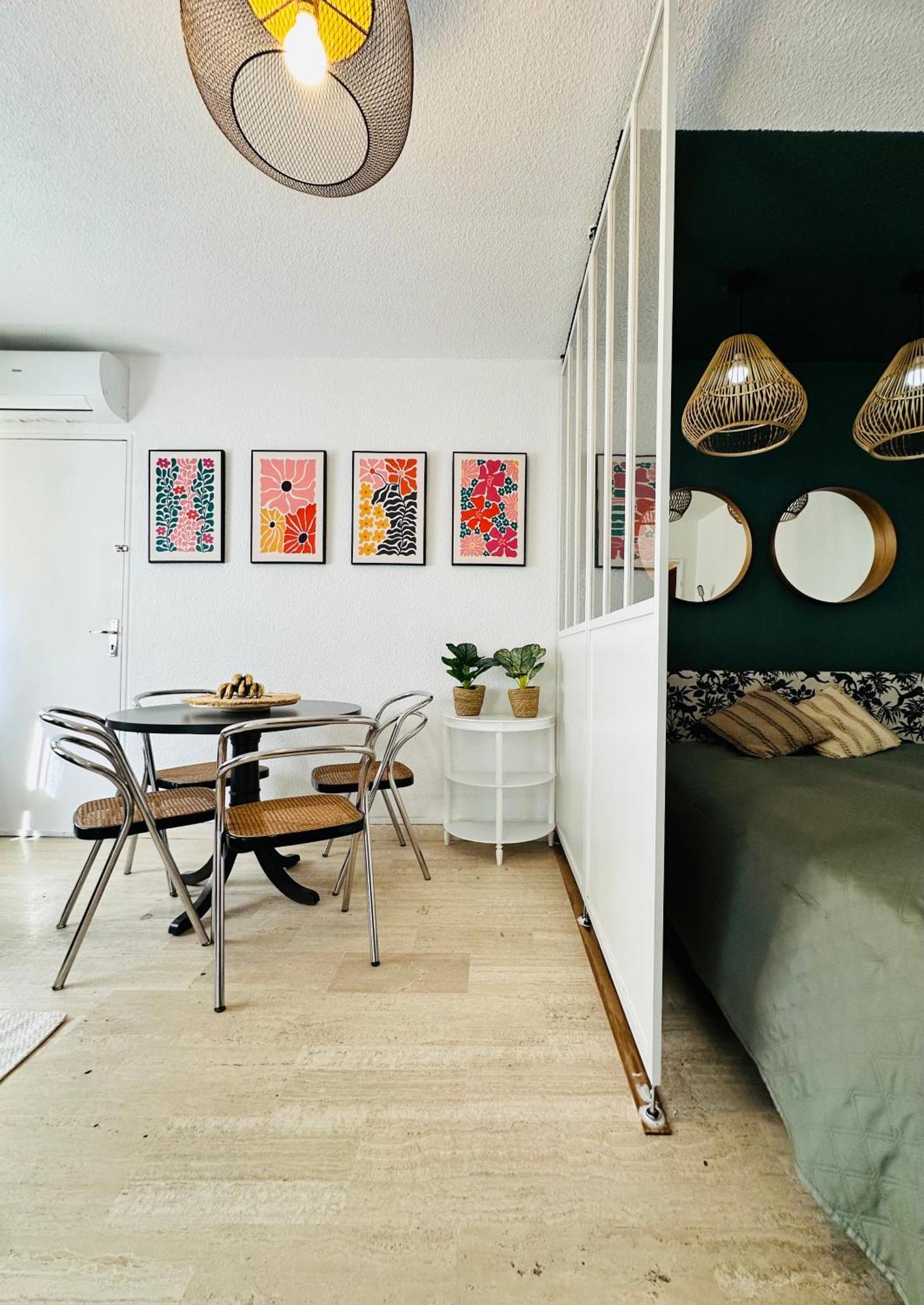 T1- 2 Min Des Plages - Golf-juan - Clim&wifi Apartment